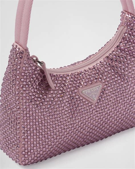 prada re edition crystal bag pink|Prada: Pink Re.